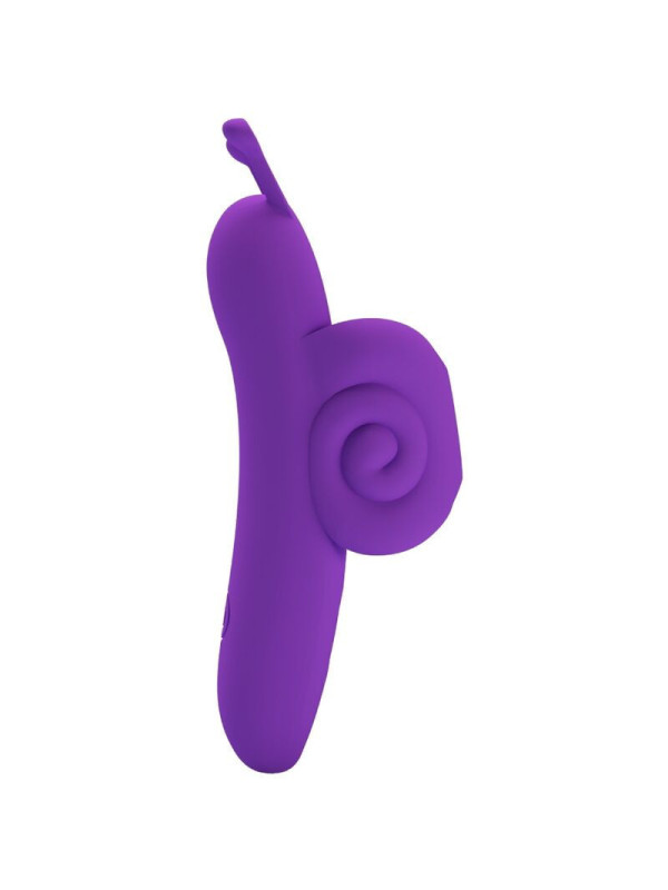 PRETTY LOVE - SNAIL POTENTE STIMOLATORE DELLE DITA VIOLA