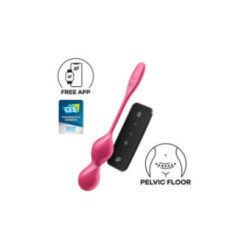 SATISFYER - LOVE BIRDS 2 SFERE KEGEL VIBRANTI + APP GRATUITA