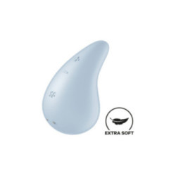 SATISFYER - VIBRATORE GOCCIA DI RUGIADA LAY-ON BLU