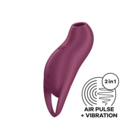 SATISFYER - POCKET PRO 1 STIMOLATORE CLITORIDE GRANATO