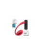 SATISFYER - SHINY PETAL STIMOLATORE CON TELECOMANDO G-POINT ROSSO APP GRATUITA