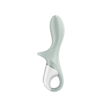SATISFYER - AIR PUMP BOOTY 3 VIBRATORE ANALE GONFIABILE GRIGIO VERDE