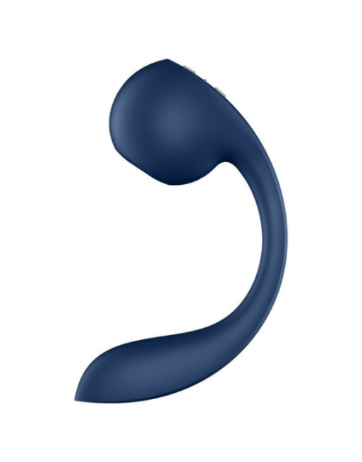 SATISFYER - PRO+ WAVE 4 STIMOLATORE PUNTO G E AIR PULSE APP GRATUITA BLU SCURO