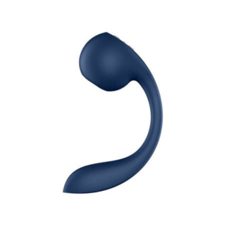 SATISFYER - PRO+ WAVE 4 STIMOLATORE PUNTO G E AIR PULSE APP GRATUITA BLU SCURO
