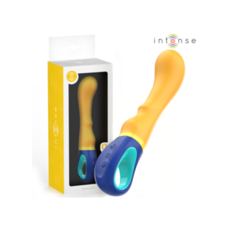 INTENSO - VIBRATORE PUNTO G SHAGGY GIALLO