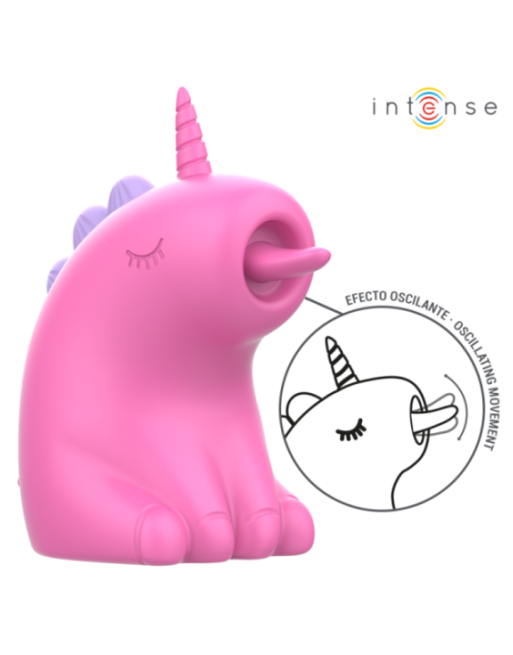 INTENSE - PINKIE STIMOLATORE LINGUALE ROTANTE A 360°