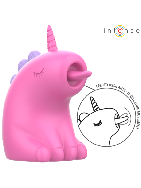 INTENSE - PINKIE STIMOLATORE LINGUALE ROTANTE A 360°