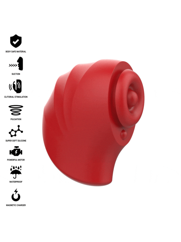 INTENSE - DONNIE STIMOLATORE CLITORIDEO ROSSO/VERDE