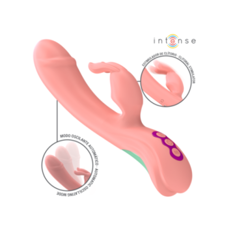 INTENSE - RACHEL RABBIT VIBRATOR 5 VIBRAZIONI ROSA