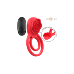 INTENSE - GAIL STIMOLATORE ROSE 10 VIBRAZIONI ROSSO TELECOMANDO