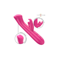 INTENSE - JULIETA VIBRATORE CONIGLIO 18,6 CM 10 VIBRAZIONI ROSA