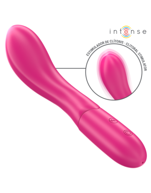 INTENSE - LISETTE VIBRATORE 19 CM FLESSIBILE 10 VIBRAZIONI ROSA