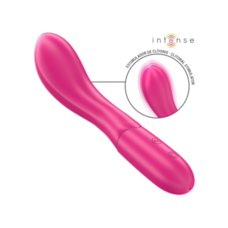 INTENSE - LISETTE VIBRATORE 19 CM FLESSIBILE 10 VIBRAZIONI ROSA
