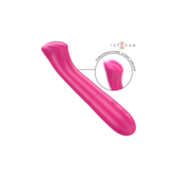 INTENSE - PATY VIBRATORE 19 CM FLESSIBILE 10 VIBRAZIONI MODELLO 2 ROSA