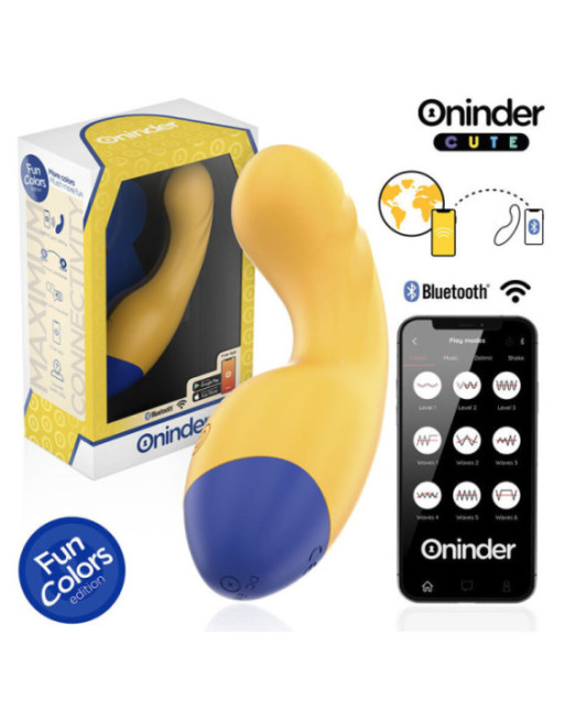 ONINDER CUTE - VIBRATORE PUNTO G LOVE BUDDY MASTER - APP GRATUITA IN TUTTO IL MONDO