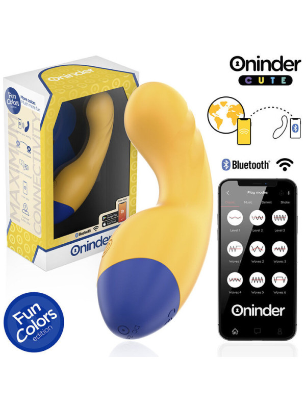 ONINDER CUTE - VIBRATORE PUNTO G LOVE BUDDY MASTER - APP GRATUITA IN TUTTO IL MONDO