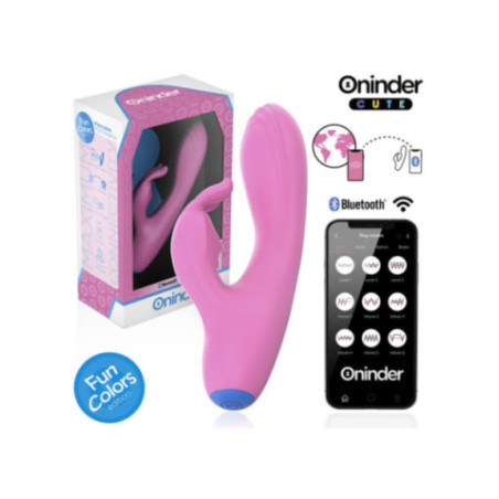 ONINDER CUTE - VIBRATORE CONIGLIETTO D'AMORE PER PUNTO G E CLITORIDE - APP GRATUITA IN TUTTO IL MONDO