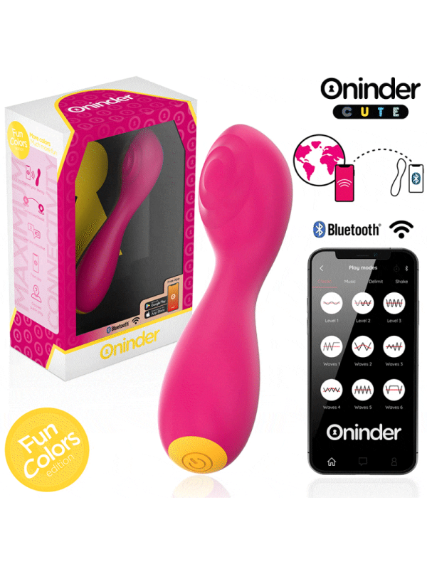 ONINDER CUTE - VIBRATORE PUNTO G LOVE BUDDY MASTER - APP GRATUITA IN TUTTO IL MONDO