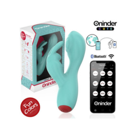 ONINDER CUTE - VIBRATORE CLITORIDEO PUNTO G LOVE BUNNY - APP GRATUITA IN TUTTO IL MONDO