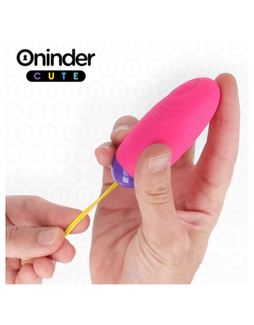 ONINDER CUTE - UOVO IN SILICONE CON VIBRO-ONDA E PIACERE - APP GRATUITA IN TUTTO IL MONDO