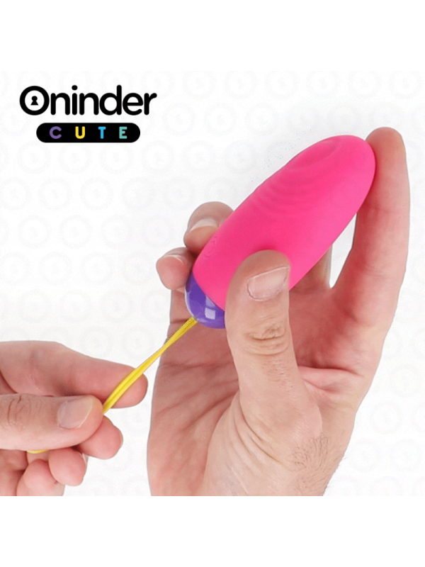 ONINDER CUTE - UOVO IN SILICONE CON VIBRO-ONDA E PIACERE - APP GRATUITA IN TUTTO IL MONDO