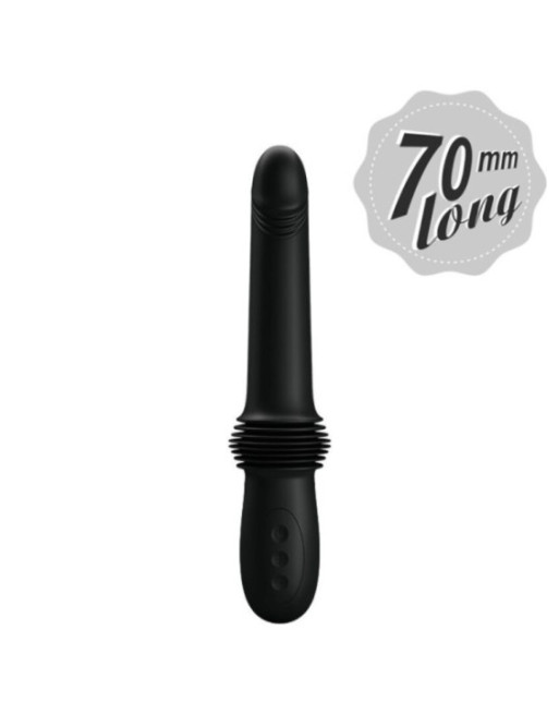 PRETTY LOVE - VIBRATORE PAZUZU 3 MODALITÀ DI SPINTA NERO