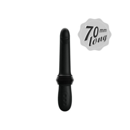 PRETTY LOVE - VIBRATORE PAZUZU 3 MODALITÀ DI SPINTA NERO