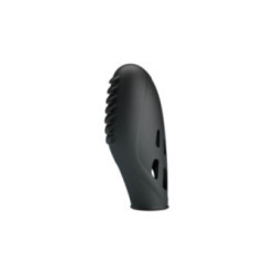 PRETTY LOVE - VIBRATORE DA DITO IN SILICONE GILO NERO