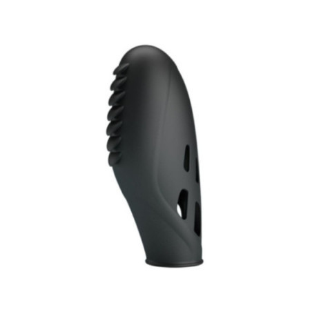 PRETTY LOVE - VIBRATORE DA DITO IN SILICONE GILO NERO