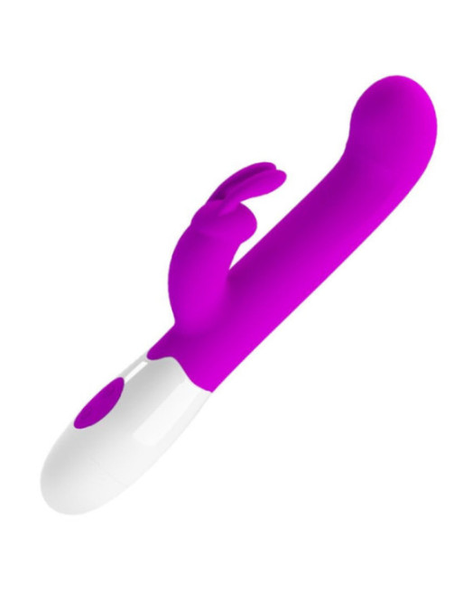 PRETTY LOVE - VIBRATORE CENTAUR CONIGLIO 30 MODALITÀ DI VIBRAZIONE VIOLA