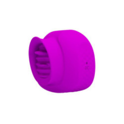 PRETTY LOVE - ESTELLE STIMOLATORE PER CLITORIDE LINGUA 12 VIBRAZIONI VIOLA