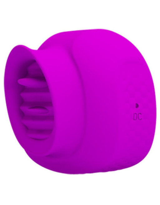 PRETTY LOVE - ESTELLE STIMOLATORE PER CLITORIDE LINGUA 12 VIBRAZIONI VIOLA