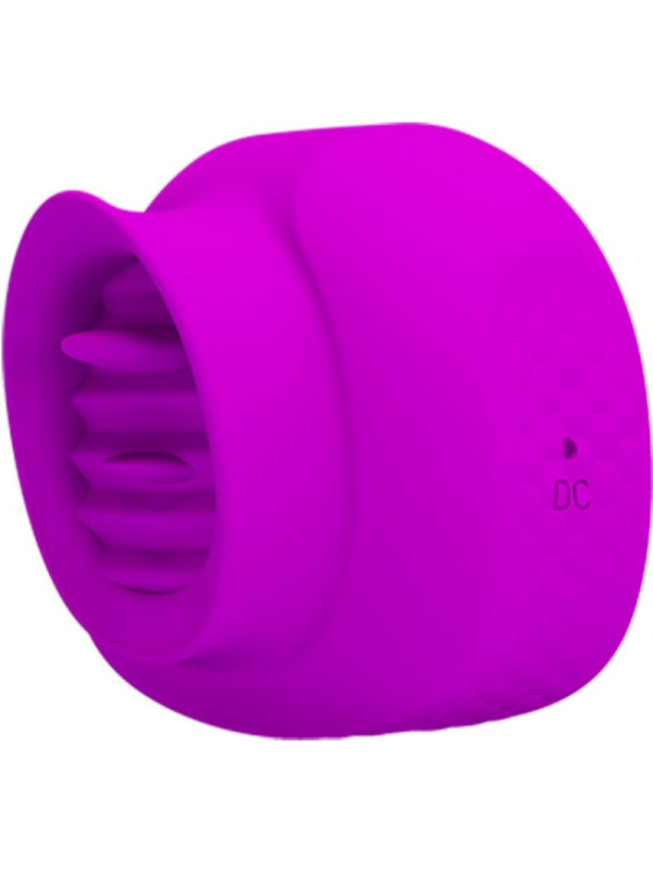 PRETTY LOVE - ESTELLE STIMOLATORE PER CLITORIDE LINGUA 12 VIBRAZIONI VIOLA