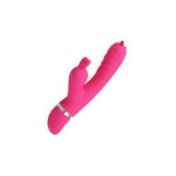PRETTY LOVE - VIBRATORE MULTIFUNZIONE CONIGLIO PHOENIX ROSA