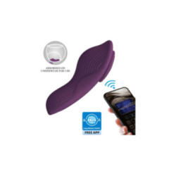 PRETTY LOVE - MANE LAY ON CLITORIDE MASSAGGIATORE 10 VIBRAZIONI TELECOMANDO VIOLA