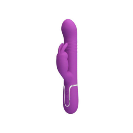 PRETTY LOVE - COALE 4 IN 1 MULTIFUNZIONE VIBRATORE CONIGLIO VIOLA