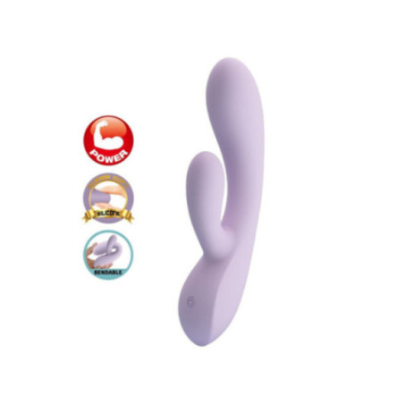 PRETTY LOVE - VIBRATORE CONIGLIO ROSOLYN 10 VIBRAZIONI VIOLA