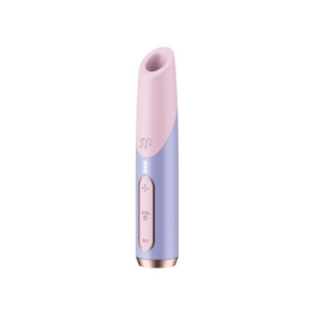 SATISFYER - STIMOLATORE CLITORIDEO BOLD KISS WAVE ROSA / VIOLA