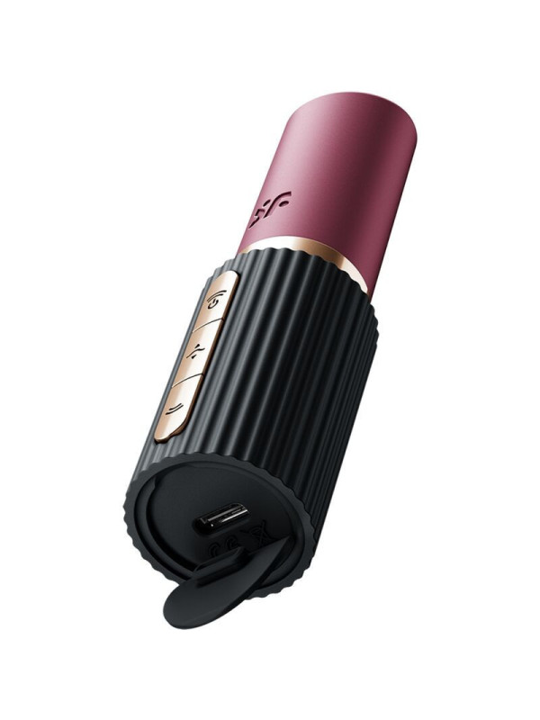 SATISFYER - PRO 2 KISS WAVE STIMOLATORE CLITORIDEO GRANATO / NERO