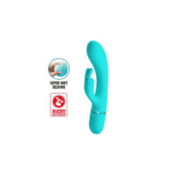 PRETTY LOVE - SCOCCO VIBRATORE CONIGLIO TURCHESE