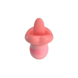 PRETTY LOVE - STIMOLATORE PER CLITORIDE LINGUA KYLEE 10 VIBRAZIONI ROSA NUDO