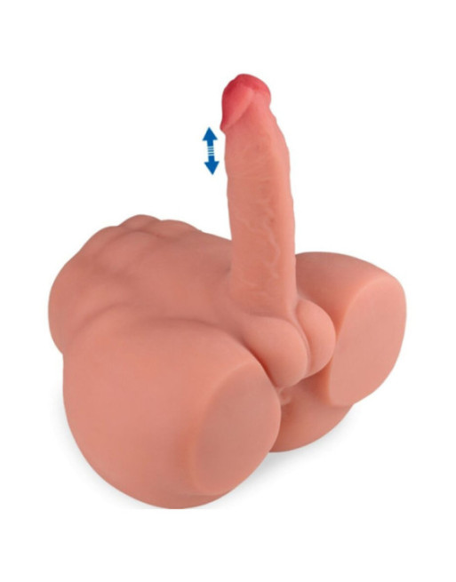 XISE - FREDERICO MASTURBADOR DILDO REALISTICO POSIZIONE FRONTALE CON SPINTA 15 CM
