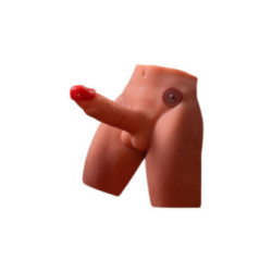 XISE - JASON DILDO MASTURBATORE REALISTICO CON SPINTA E VIBRAZIONE 17 CM