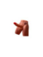 XISE - JASON DILDO MASTURBATORE REALISTICO CON SPINTA E VIBRAZIONE 17 CM
