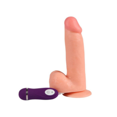 SHEQU - ADAM DILDO VIBRATORE CON TELECOMANDO 21 CM