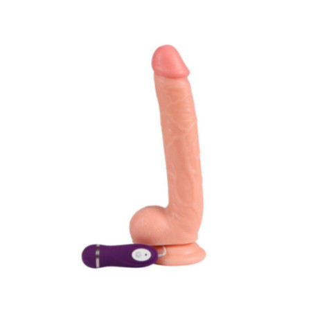 SHEQU - DILDO VIBRANTE OPTIMUS CON TELECOMANDO 28 CM