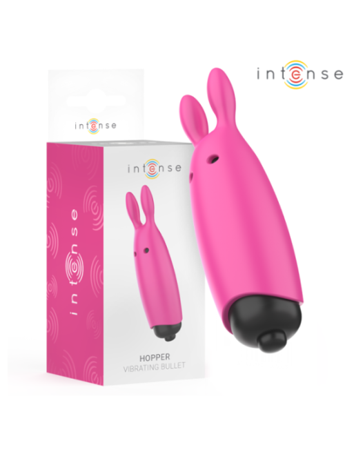 INTENSE - HOPPER ROSA VIBRANTE BULLET 8,3 X 2,4 CM