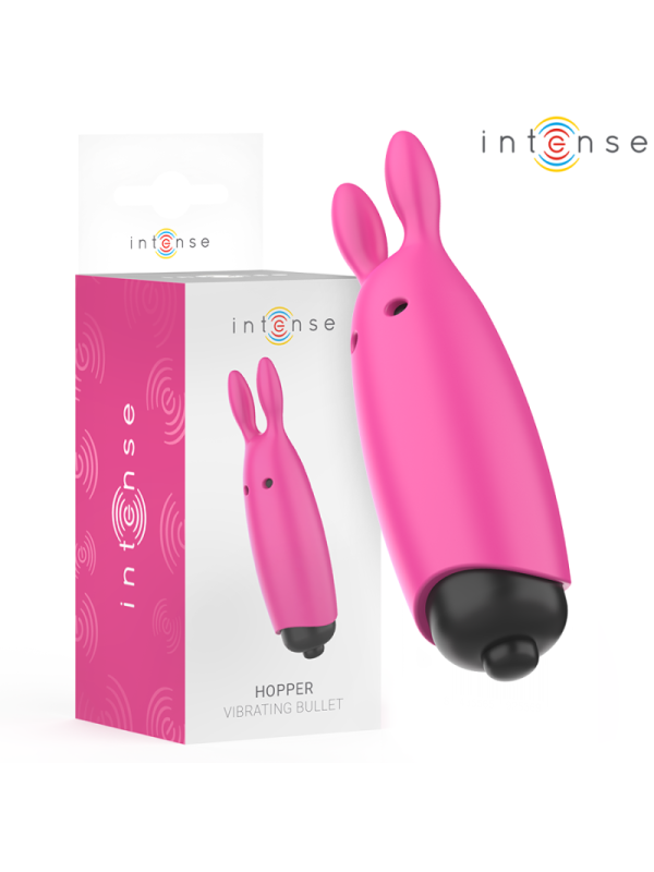 INTENSE - HOPPER ROSA VIBRANTE BULLET 8,3 X 2,4 CM