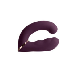 ROCKS-OFF - GEMINI DOPPIO VIBRATORE STIMOLATORE DEL CLITORIDE PUNTO G VIOLA