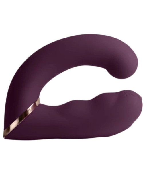 ROCKS-OFF - GEMINI DOPPIO VIBRATORE STIMOLATORE DEL CLITORIDE PUNTO G VIOLA